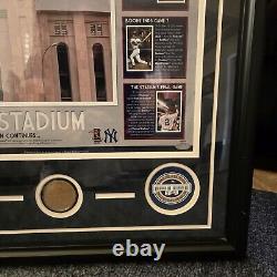 Yankee Stadium The Tradition Continues. 2009 Framed with authentic dirt