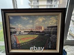 Yankee Stadium by Thomas Kinkade 40 x 30 (with Frame 51 x 40) LE 4/150