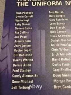 Yankees Brett Gardner #11 Yankee Stadium Suite Player History GAME USED Sign MLB