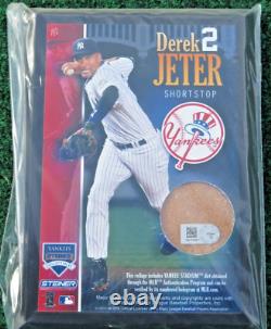 Yankees CORE FOUR 7X5 PLAQUES JETER, RIVERA, with Yankees Stadium dirt