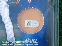 Yankees CORE FOUR 7X5 PLAQUES JETER, RIVERA, with Yankees Stadium dirt