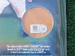Yankees CORE FOUR 7X5 PLAQUES JETER, RIVERA, with Yankees Stadium dirt