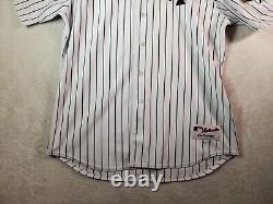 Yankees Jersey Men Size 52 Baseball Majestic Stripe Jeter RARE Old Stadium Patch