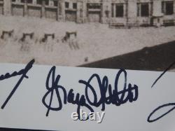 Yankees Signed 11x14 Gossage, Nettles, Pinella, Lyle Old Yankee Stadium JSA COA
