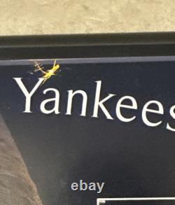 Yankees Stadium 1923-2008 Foul Pole Mesh Plaque / Steiner Certified Read