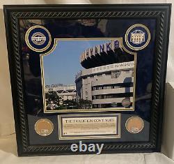 Yankees Stadium Authentic New & Old Dirt Stadium Close Picture Collage withCOA