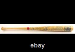 Yankees Stadium Baseball Bat Signed By (40) With Yogi Berra, Jackson, Ford, Etc