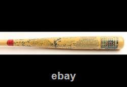 Yankees Stadium Baseball Bat Signed By (40) With Yogi Berra, Jackson, Ford, Etc