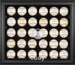 Yankees Stadium Logo Black Framed 30-Ball Display Case Fanatics