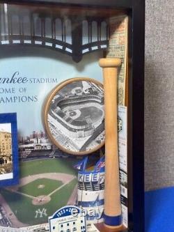 Yankees Stadium Shadow Box New York Baseball Team Stadium Memorabilia Shrine