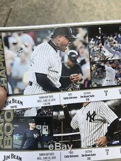 Yankees Vs Tampa Bay Wednesday June 19th 105PM Jim Beam Suite 2 Tickets