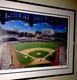Yankees World Series Art Original Stadium Ten/four/sixty-one Lithograph Mlb