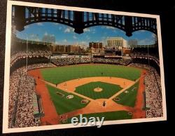 Yankees World Series Art Original Stadium Ten/Four/Sixty-One Lithograph MLB