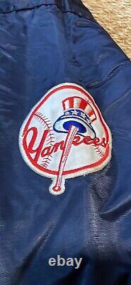 Yankees mlb majestic youth stadium jacket size medium