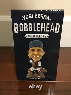 Yogi Berra SGA 2013 New York Yankees Bobblehead Figurine Mint In Box
