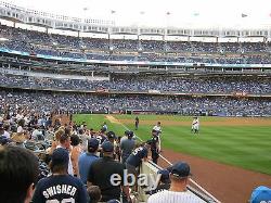 You Pick 9-Game Plan 2 Field Level Sec. 109 Row 1 New York Yankees Tickets