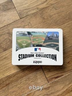 Zippo Stadium Collection MLB New York Yankees Yankee Stadium Lighter Tin Set