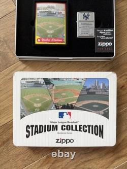 Zippo Stadium Collection MLB New York Yankees Yankee Stadium Lighter Tin Set